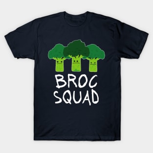 Funny Broccoli TShirt - Broc Squad T-Shirt